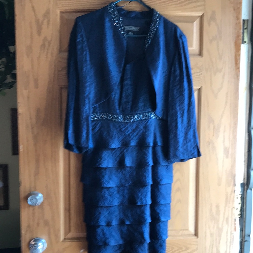 Two Piece Matching Jacket And Dress Gem